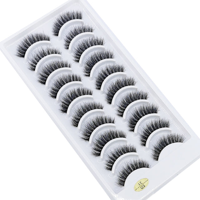 NEW 2/5/10 Pairs Natural False Eyelashes