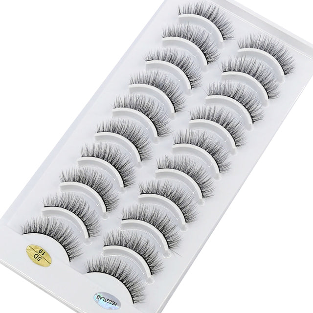 NEW 2/5/10 Pairs Natural False Eyelashes