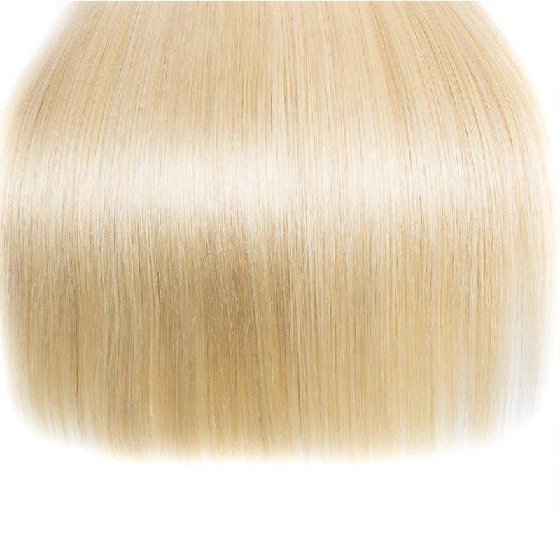 613 Blonde Hair Weave Bundles 12-30 Inch Straight Virgin 1Bundle